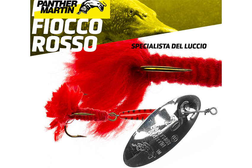 Panther Martin Luccio Fiocco Rosso 28gr