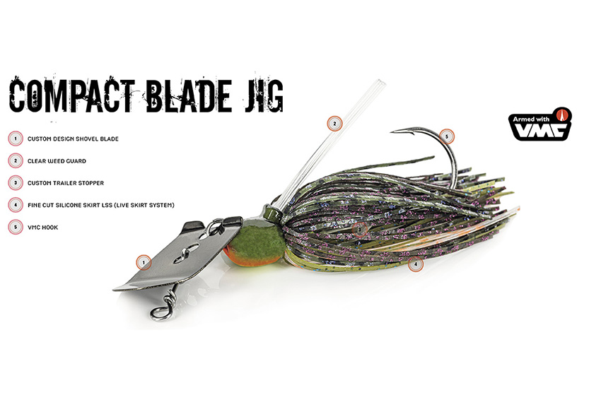 Molix Compact Blade jig CBJ12