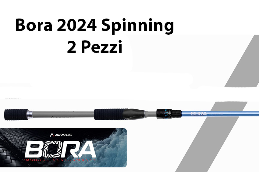 Canna Airrus Bora 2024 Spinning 2 Pezzi