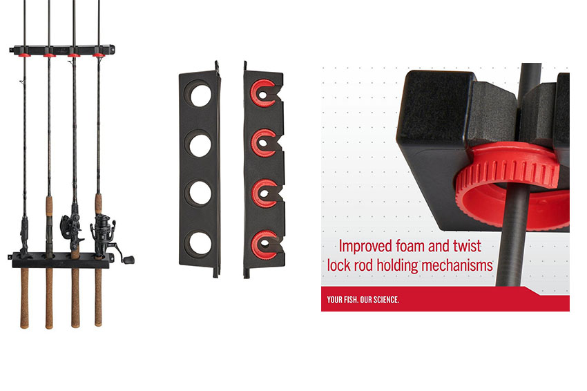 Berkley Twist Lock Utility 4 Rod Rack