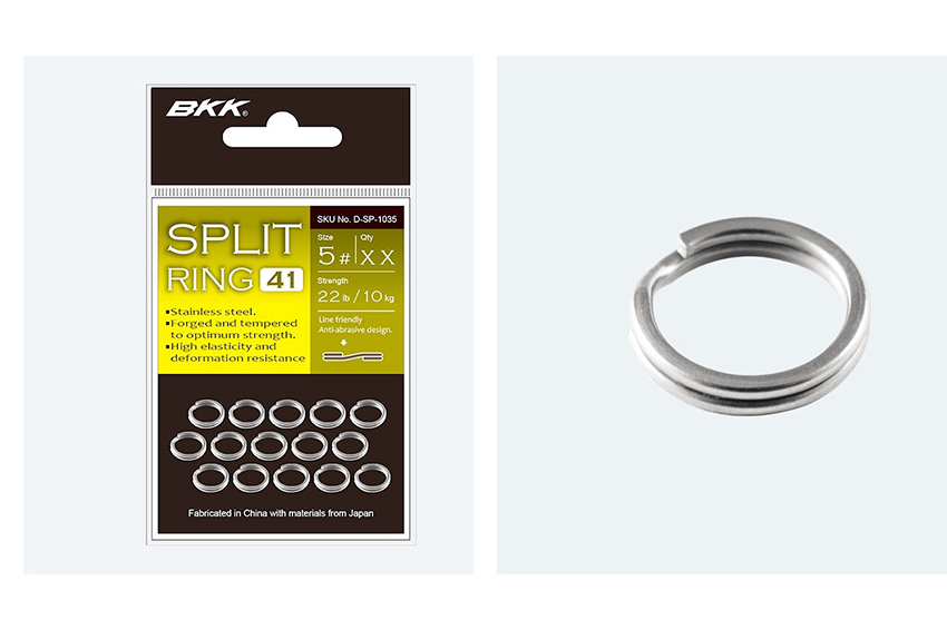 BKK Split Ring-41 Acciaio Inossidabile