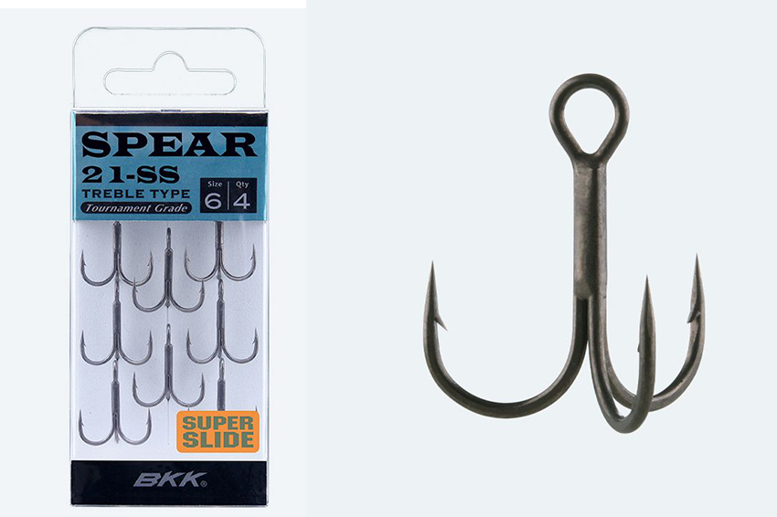 BKK Spear 21 SS 1X Treble Hook Super Slide