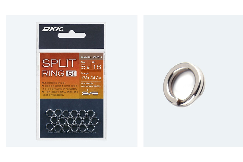 BKK Split Ring-51 Acciaio Inossidabile