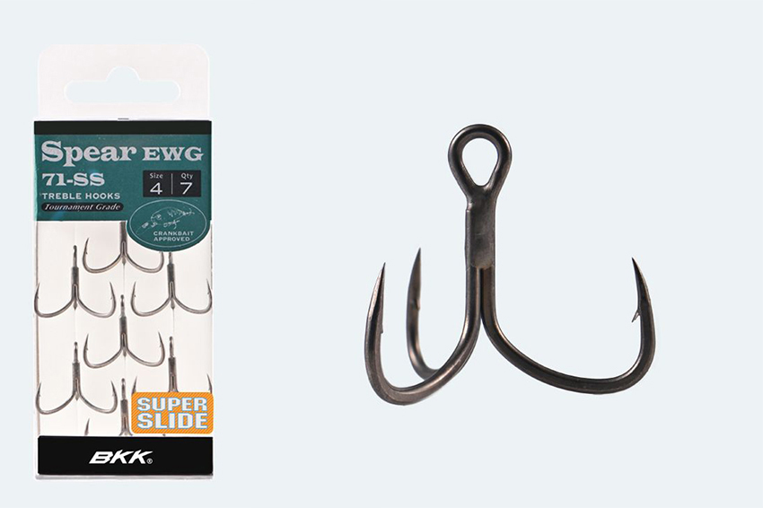 BKK Spear EWG 71 SS Treble Hooks