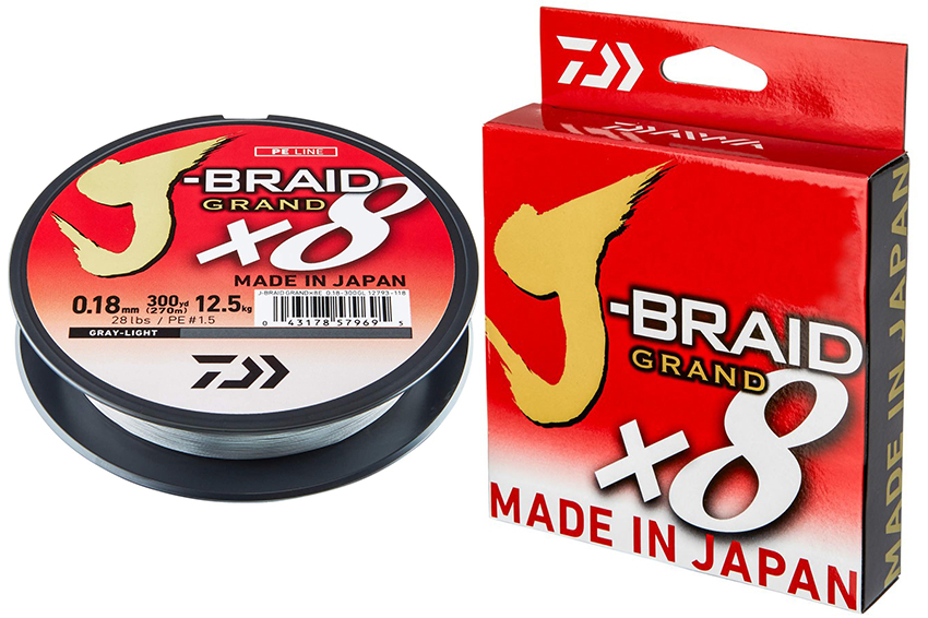 J-BRAID GRAND GRAY 270mt