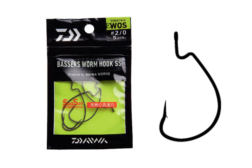 BASSER'S WORM HOOK SS EWOS