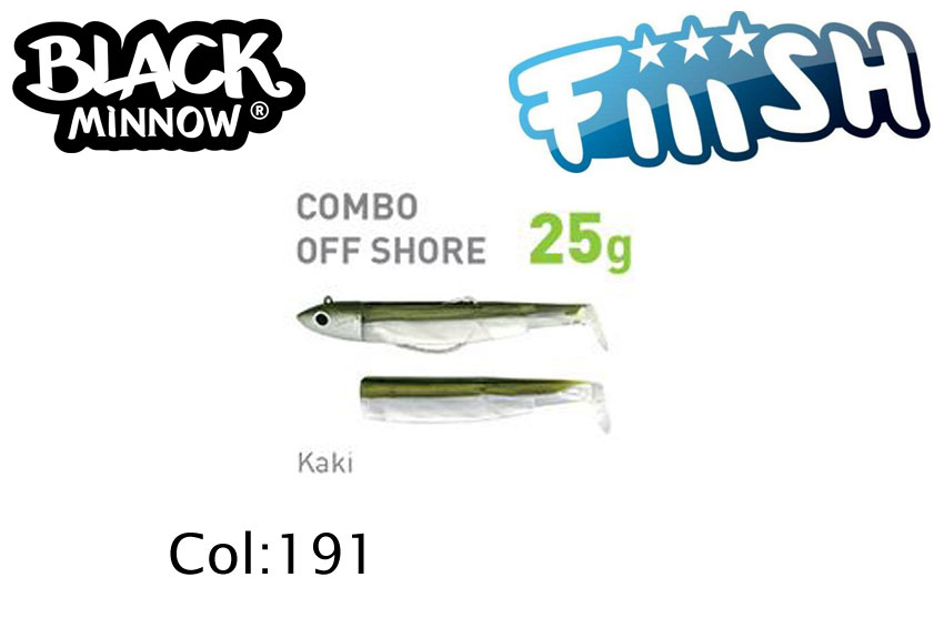 Fiiish Black Minnow Taglia 3/Combo