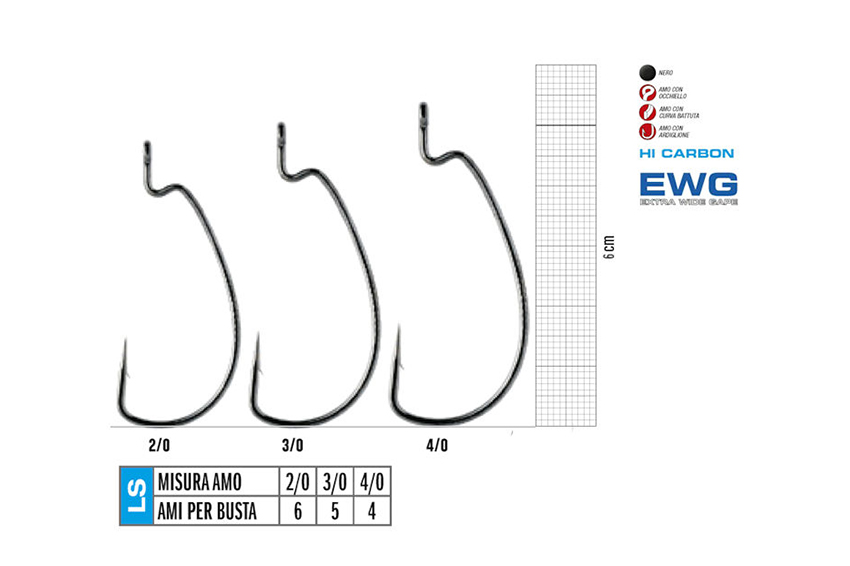 GAMAKATSU WORM OFFSET EWG SL