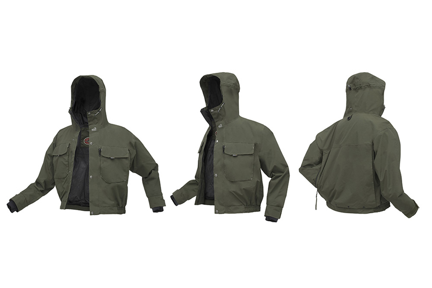 RAPTOR 5 WADING JACKET DARK GREEN