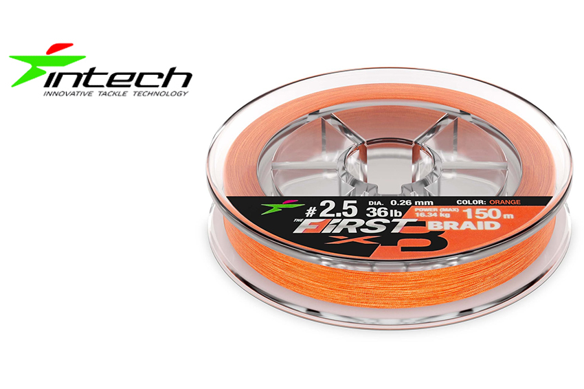 INTECH - First BRAID X8 Orange