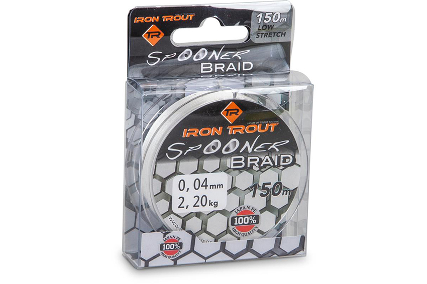 IRON TROUT Spooner Braid White