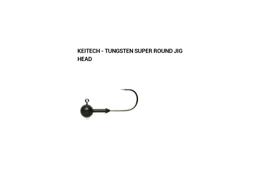 TUNGSTEN SUPER round profile JIG HEAD