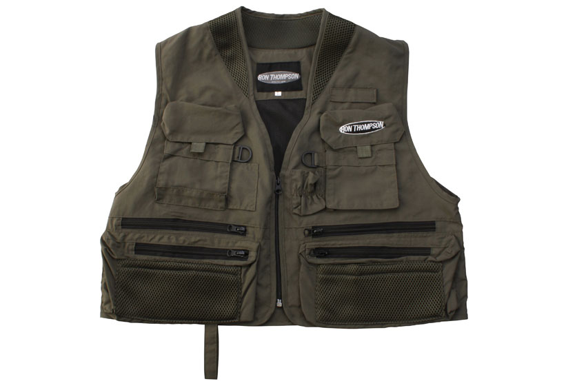 ONTARIO FLY VEST D.OLIVE