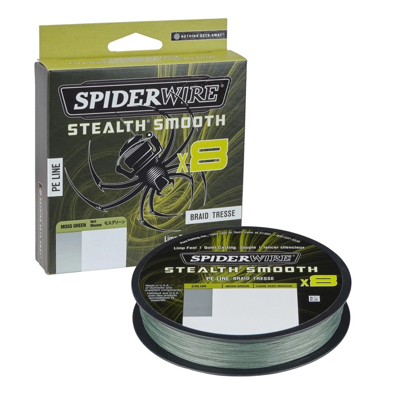 Spiderwire Stealth Smooth 8X Moss Green