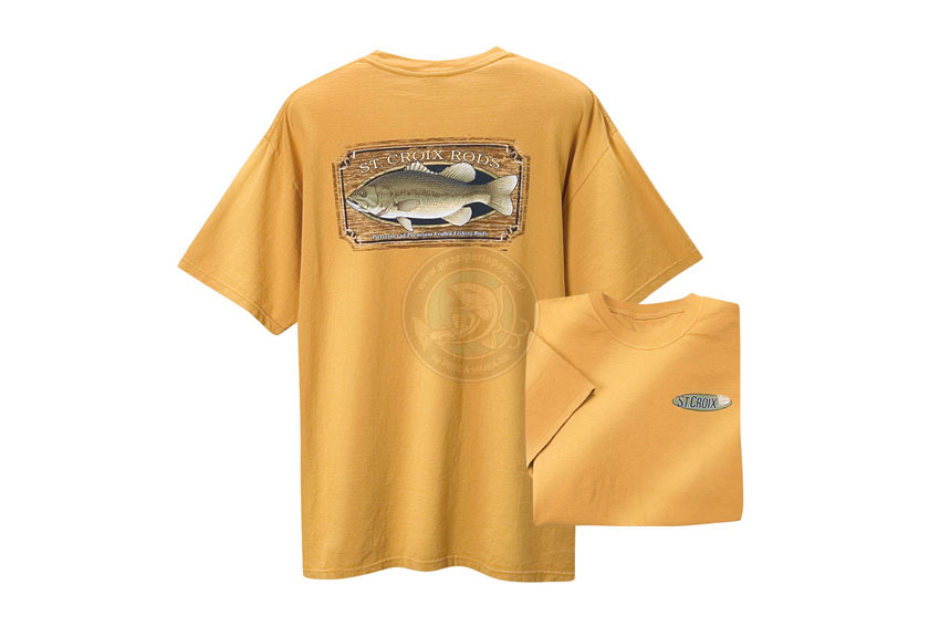 ST CROIX T-SHIRT BASS YELLOW/BASS