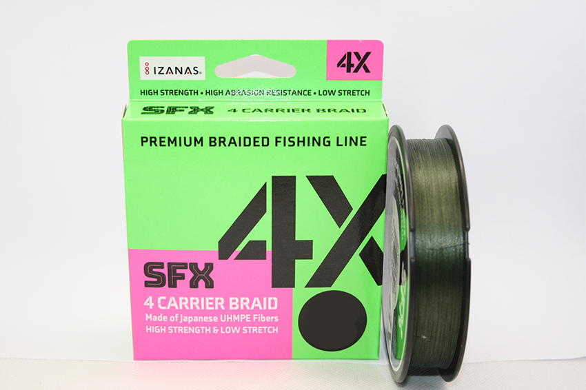 Sufix Carrier Braid SFX 4X 135mt Lo Vis Green