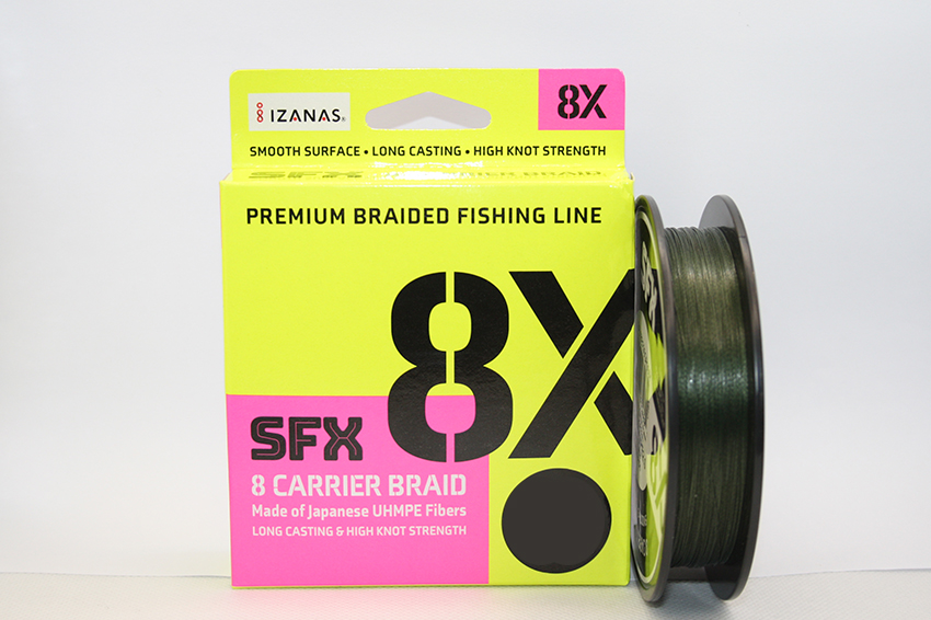 Sufix Carrier Braid SFX 8X 135mt Lo Vis Green