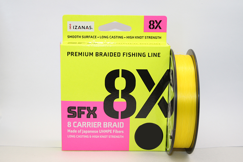 Sufix Carrier Braid SFX 8X 135mt Hot Yellow