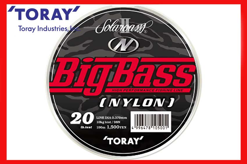 SOLAROAM BIG BASS NYLON 100mt