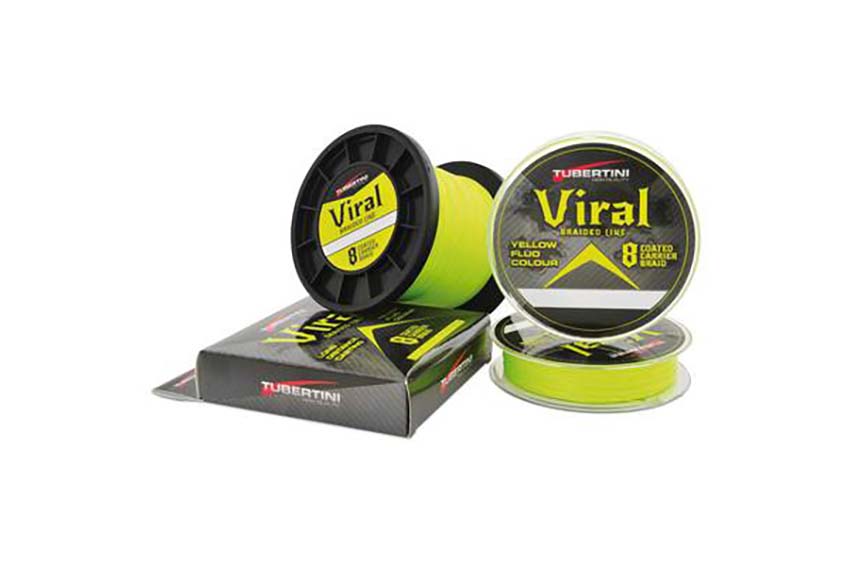 Tubertini Viral Braided Line Yellow Fluo