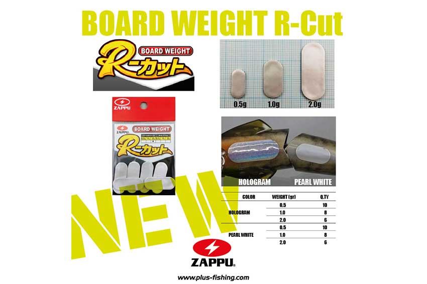 BOARD WEIGHT R CUT HOLOGRAM